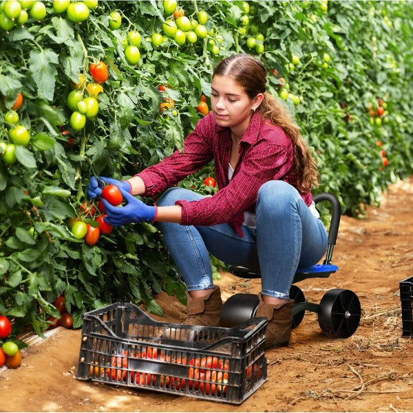 GrowGlide – Le tabouret de jardin rotatif !