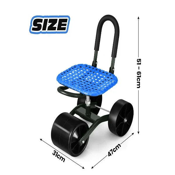 GrowGlide – Le tabouret de jardin rotatif !