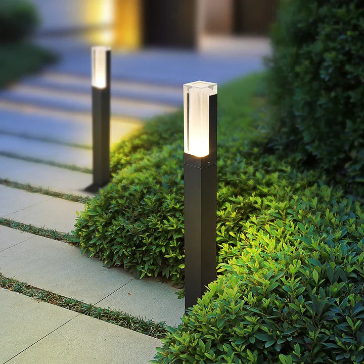 Lampe de jardin LED LumiPath | Étanche IP65 | Boîtier en aluminium | 30 cm / 50 cm de hauteur