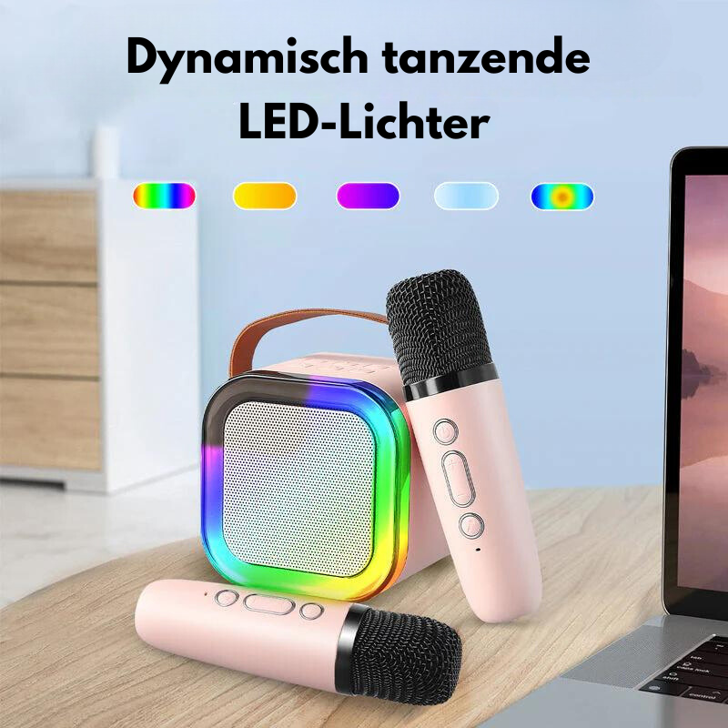 SongBeam – Le spectacle de karaoké compact pour la maison et en déplacement !