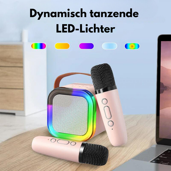 SongBeam – Le spectacle de karaoké compact pour la maison et en déplacement !