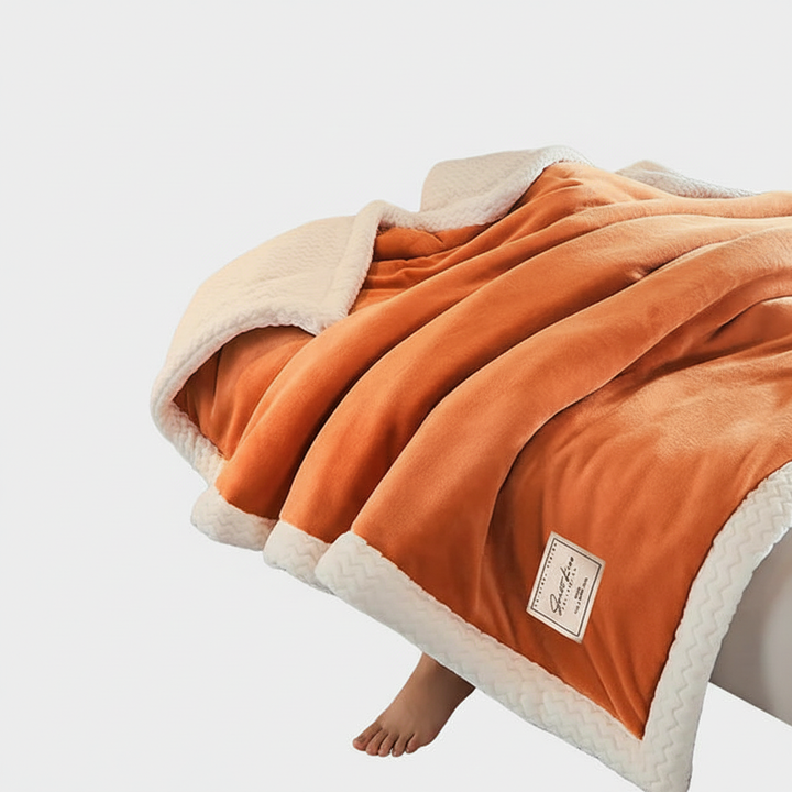Couverture en Fleece CozyBlanket | Luxueuse & Douce | Chaleureuse & Légère | Polyvalente