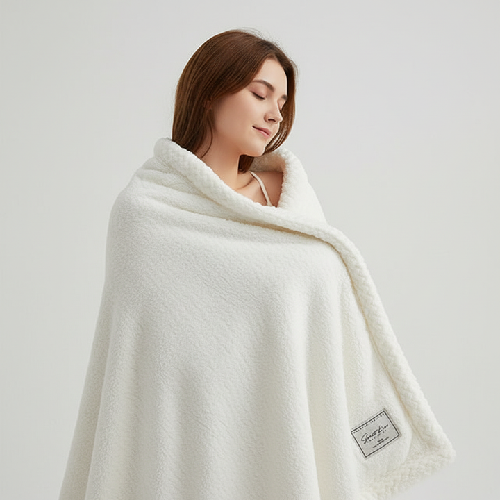 Couverture en Fleece CozyBlanket | Luxueuse & Douce | Chaleureuse & Légère | Polyvalente