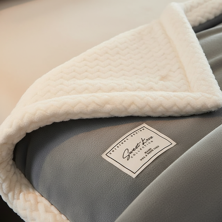 Couverture en Fleece CozyBlanket | Luxueuse & Douce | Chaleureuse & Légère | Polyvalente