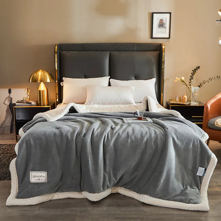 Couverture en Fleece CozyBlanket | Luxueuse & Douce | Chaleureuse & Légère | Polyvalente