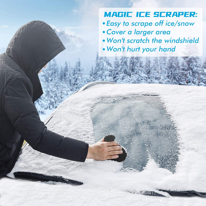 WinterWipe - Grattoir à glace magique pour pare-brise de voiture