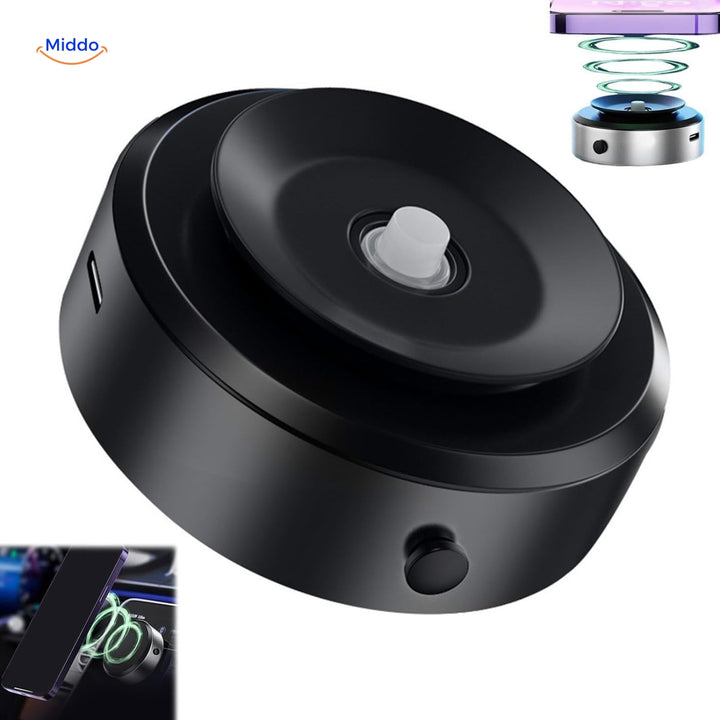 OrbitMount - Support de voiture portable 360° avec ventouse magnétique