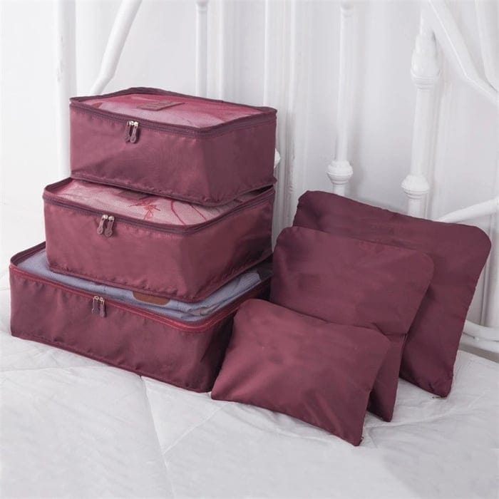 TravelOrganizer – Ouvrez la valise, sortez le chaos ! (set de 6)
