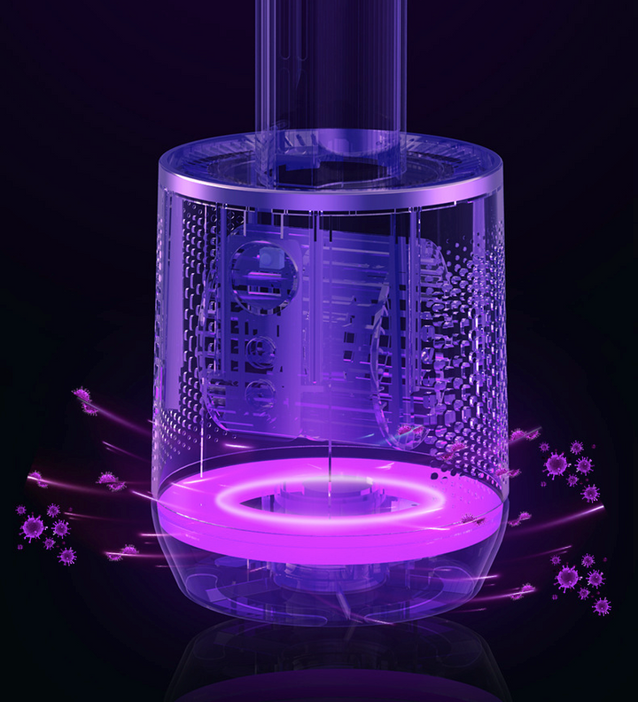 AirVibe – Refroidit et purifie ton air en quelques minutes !