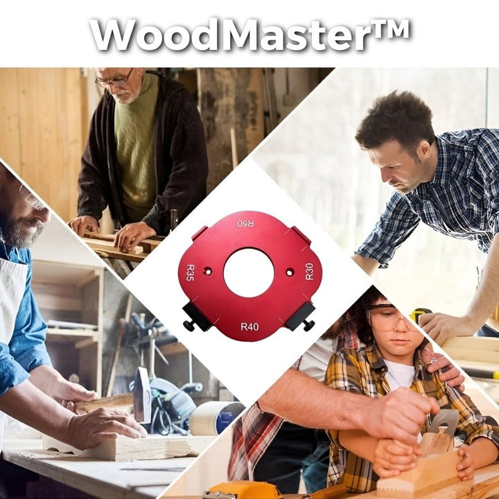 WoodMaster - Outil 4-en-1 pour le travail du bois