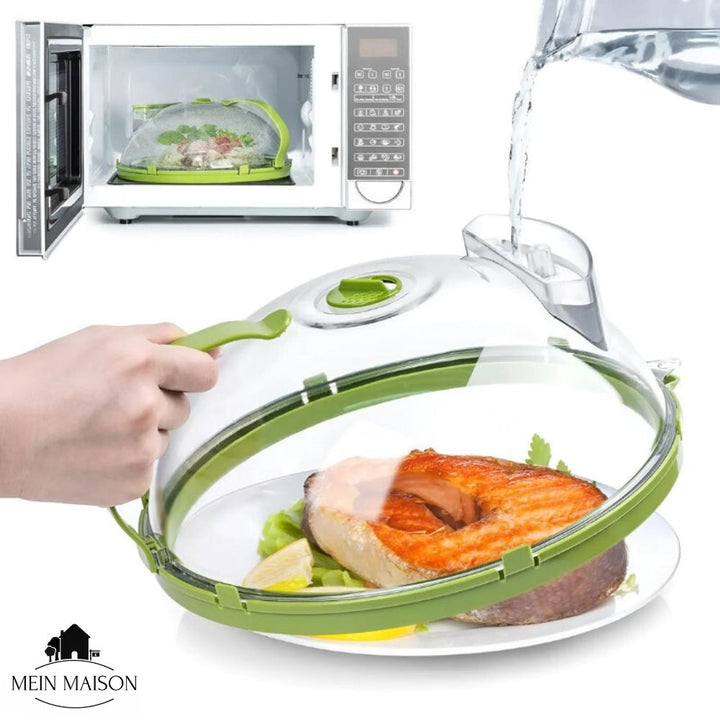 SteamyFood - Faites cuire votre nourriture à la vapeur facilement dans votre micro-ondes !