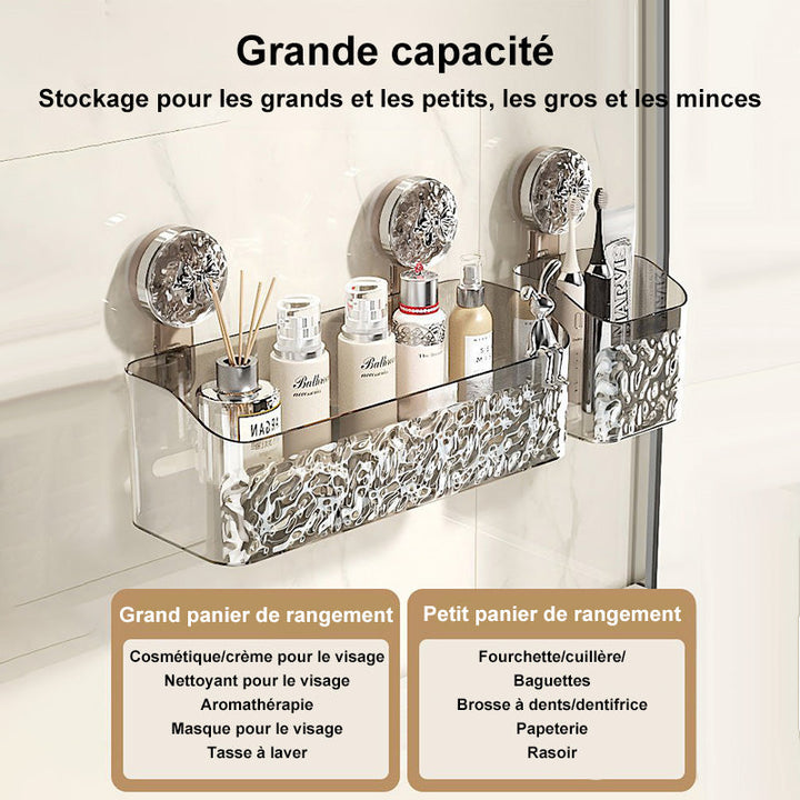 GlacioRack – Espace de rangement élégant sans perçage