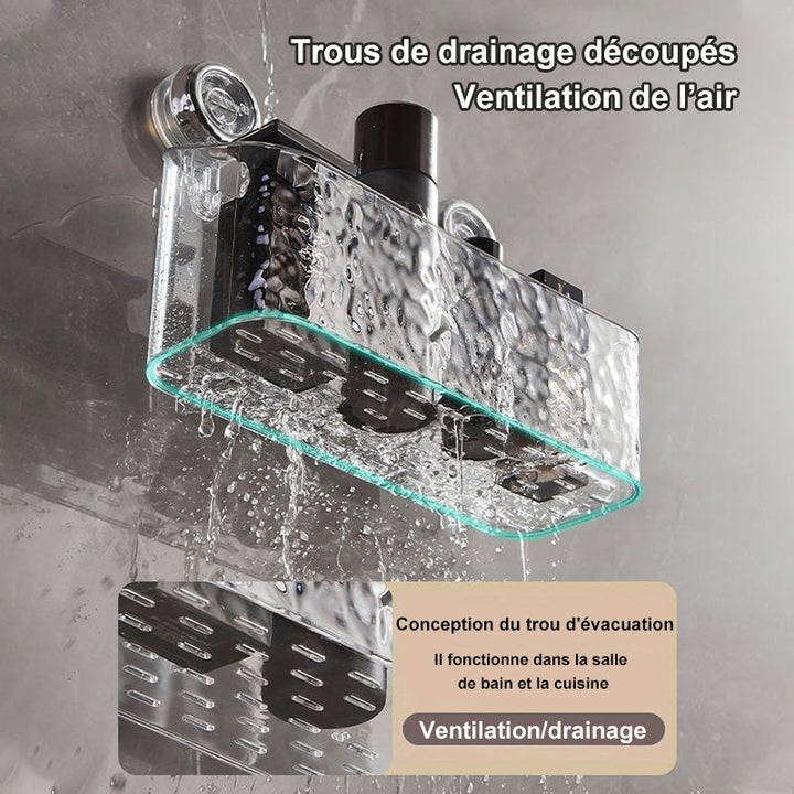 GlacioRack – Espace de rangement élégant sans perçage