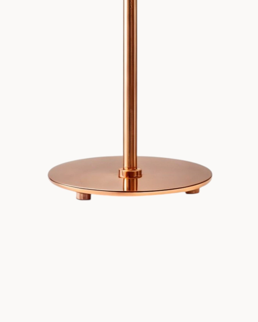 Lampe de table Tiffany - Cristal améthyste et or rose - Décoration moderne