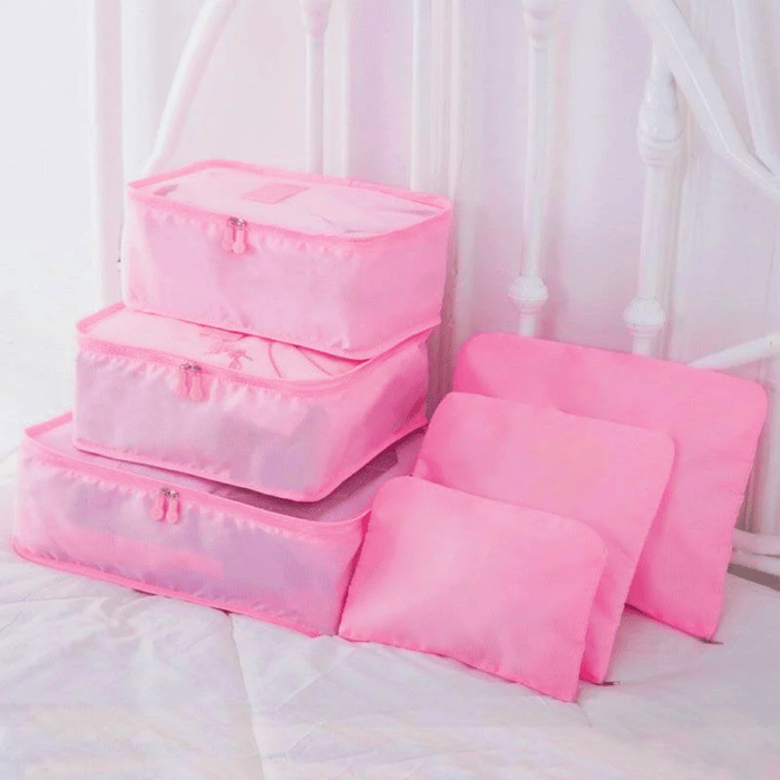 TravelOrganizer – Ouvrez la valise, sortez le chaos ! (set de 6)