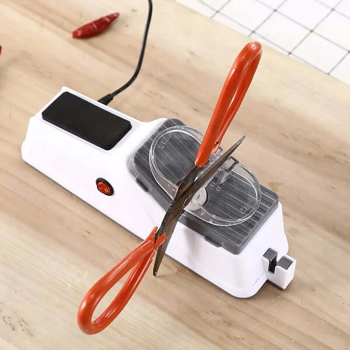 BladeBooster - Aiguiseur de couteaux électrique - 5 disques abrasifs gratuits + Livraison gratuite !