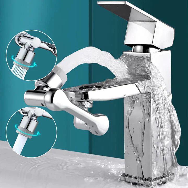1+1 GRATUIT | WaterWhirl - Robinet pivotant à 360° avec douchette réglable