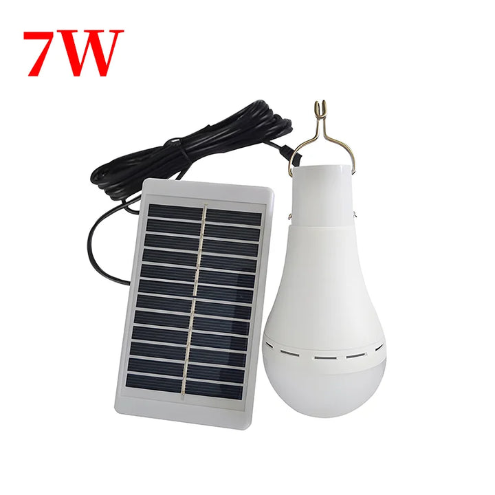 SolaGlow Lampe de Camping Solaire LED | Étanche & Rechargeable | Avec USB & Énergie Solaire | Pour Tente, Jardin & Urgences
