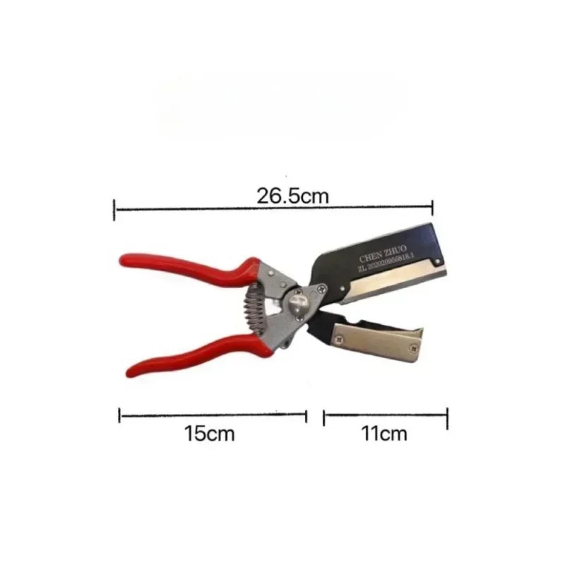 Graftorio Sécateur de greffage pour arbres fruitiers | Pour branches jusqu'à Ø 1,8 cm | Alliage d'aluminium | Greffage et coupe précis