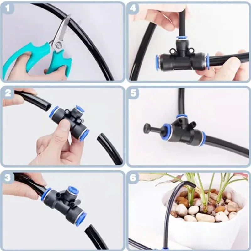 AquaFlex360 – Entretien de jardin intelligent, goutte à goutte