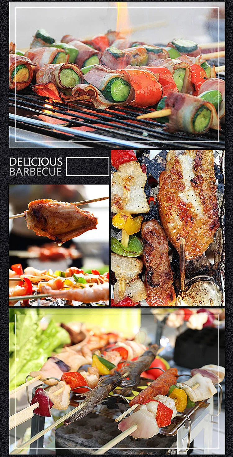 Koarento Gril à Charbon Portable | Gril de Table Coréen pour Extérieur & Intérieur | Réutilisable & Compact | Idéal pour BBQ & Camping