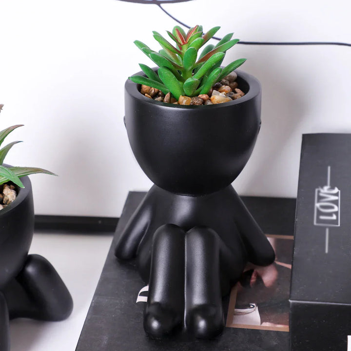 EverGreen Mini | Aloe artificielle en pot | Facile d'entretien & Toujours verte | Décor moderne