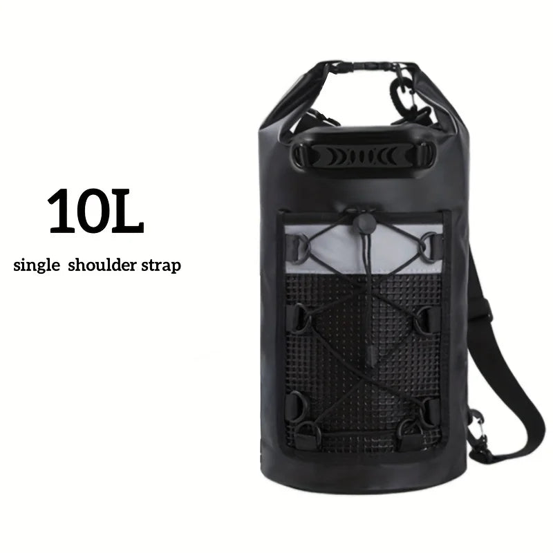 Sac étanche AQUARIX Motion | 10/20/30 L | Rolltop & bandoulière | Pour kayak, plage & trekking