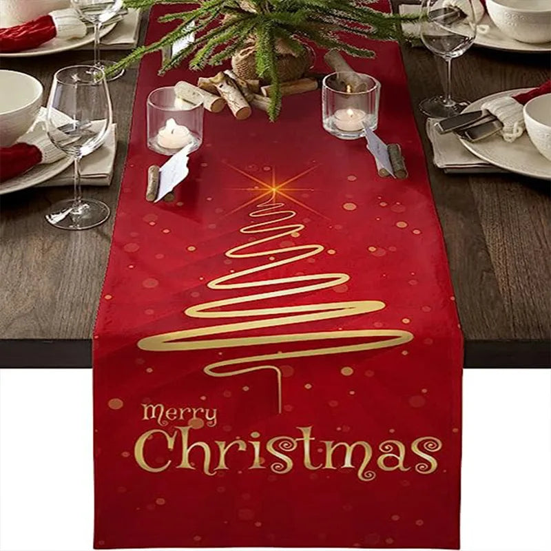 WinterTable - Nappe de Noël en lin