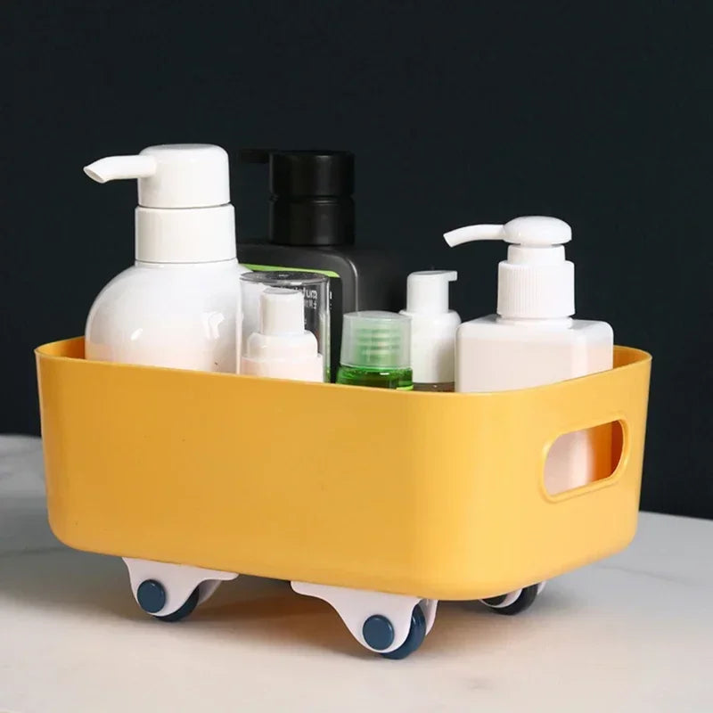 Rollino Roulettes Mini Auto-adhésives | Pivotant à 360° | Forte Capacité de Charge | Utilisation Universelle pour Boîtes & Rangement