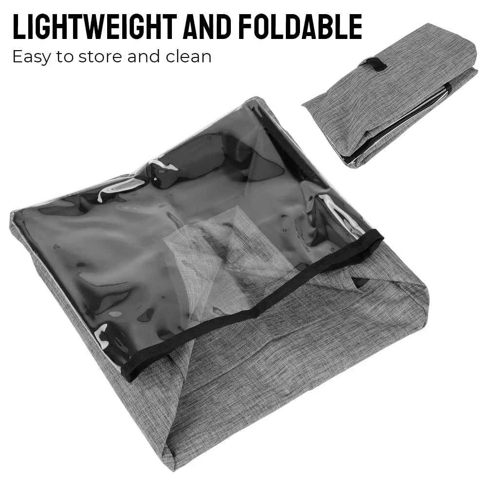 Housse de protection pour cuisine - Housse pour grille-pain et Airfryer | Protection contre la poussière avec poches | Imperméable et lavable | Pour Ninja Foodi Grill, Airfryer, Grille-pain et Micro-ondes
