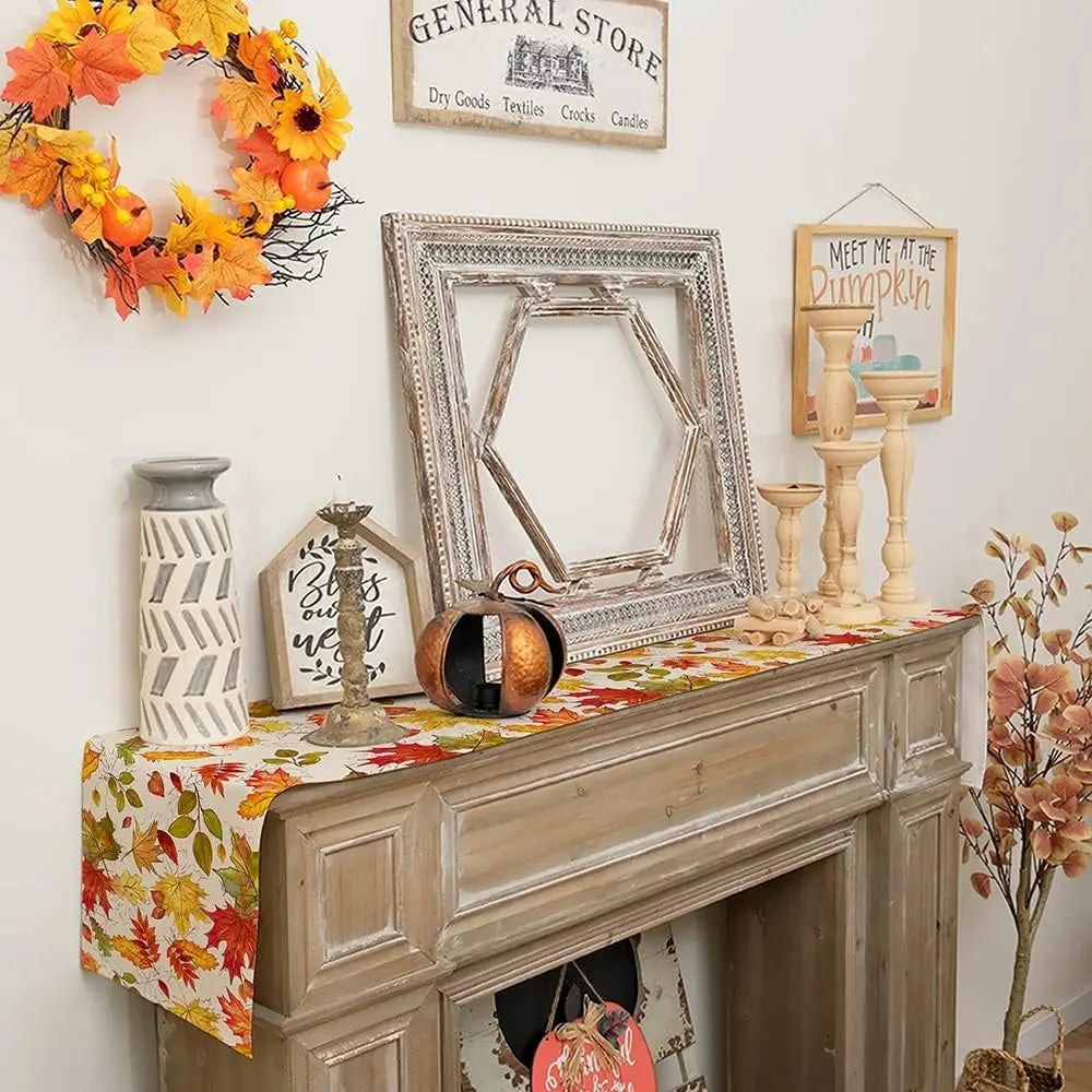 LinoCharm | Chemin de table en lin | Intemporel & Facile d'entretien | 150–200 × 33 cm