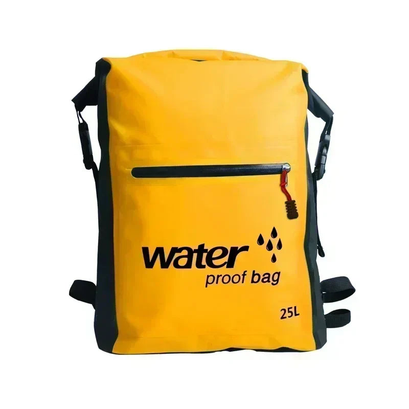 Sac à dos étanche AquaDryX 25L | Sac à dos flottant | Rolltop & Respirant | Idéal pour le kayak, le trekking & les activités de plein air