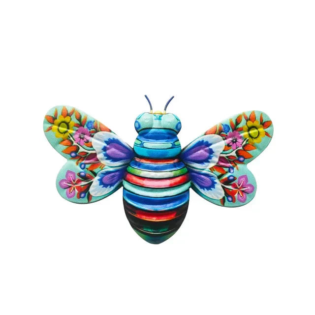 BuzzCharm – Décoration murale en métal abeille !