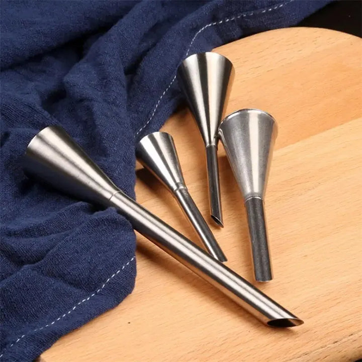TortenPro Douille en Acier Inoxydable | Pour Crème & Décoration de Crème | Différentes Tailles