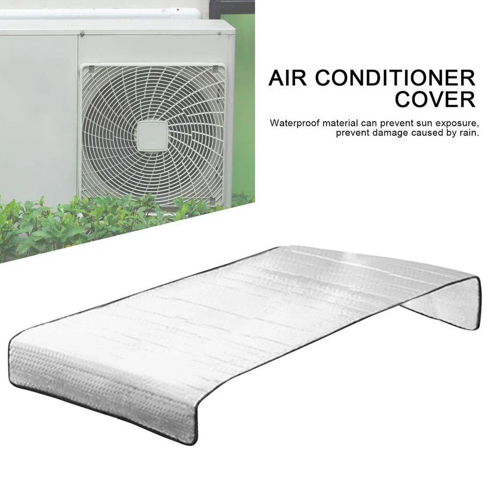 Housse de climatisation Climavera Shield95 | 46 × 95 cm | Imperméable & résistant aux UV | Pour unités extérieures – Protection contre le soleil, la pluie & la poussière