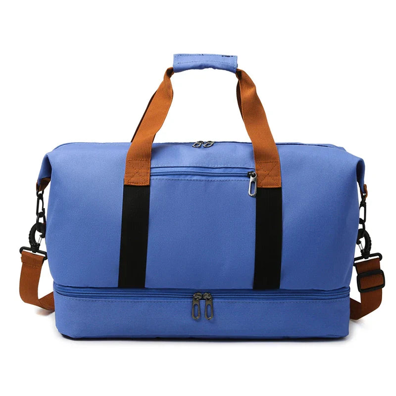 Sac de sport et de voyage Travana MoveLite | Sac d'entraînement léger avec compartiment à chaussures | 47×28×25 cm | Matériau Oxford | Pour le sport, les voyages et le quotidien