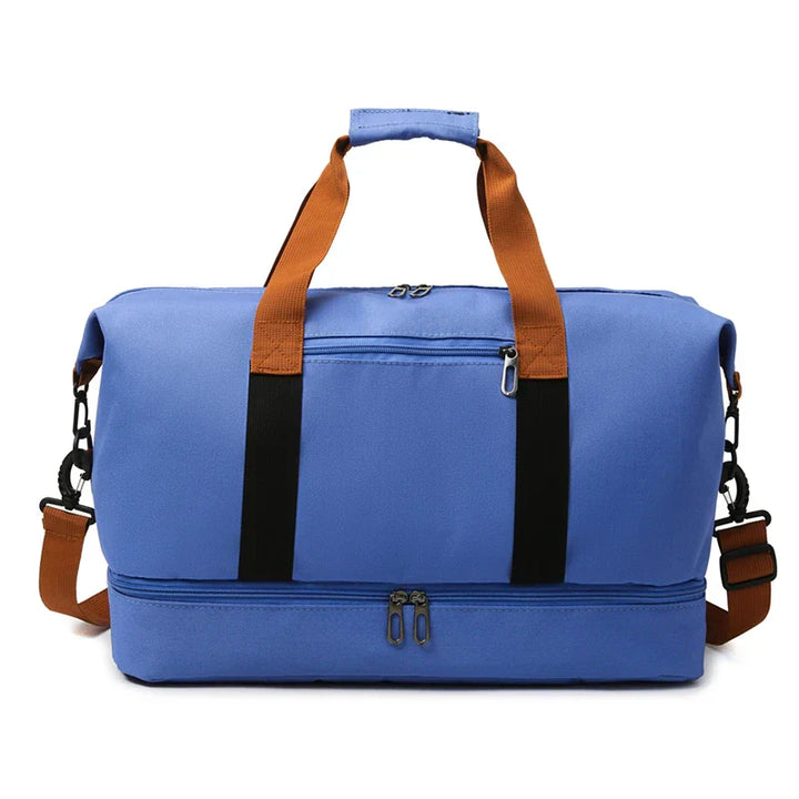 Sac de sport et de voyage Travana MoveLite | Sac d'entraînement léger avec compartiment à chaussures | 47×28×25 cm | Matériau Oxford | Pour le sport, les voyages et le quotidien