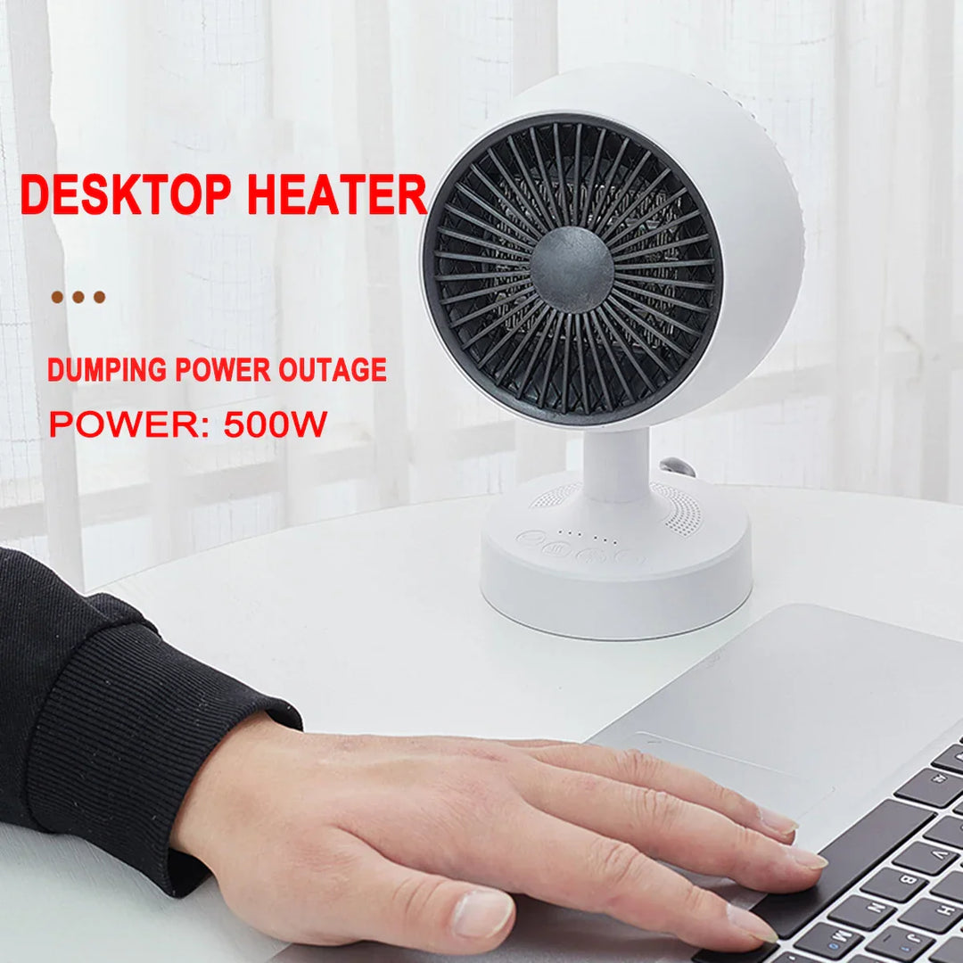 Thermolette | Mini Chauffage Portable | Chauffage Électrique Compact pour Bureau & Maison | Silencieux & Chauffage Rapide | Économique pour les Jours d'Hiver