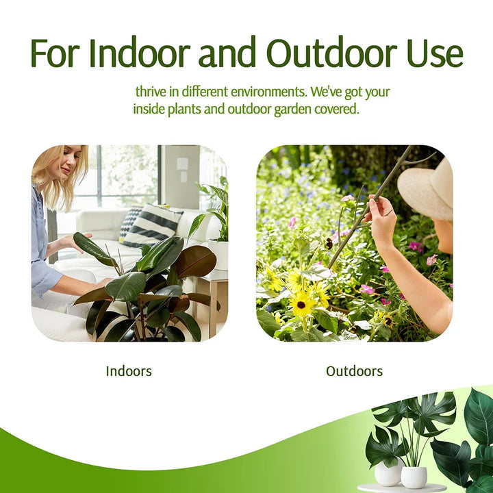 Floravio Support de Plantes 3 pièces | Empilable & Esthétique | Look Naturel | Pour Plantes d'Intérieur & de Jardin
