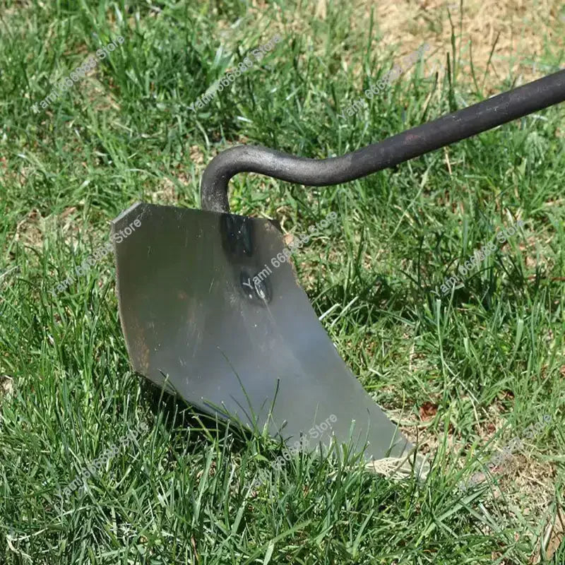 TerraForge tête de pioche en acier manganèse | 42 cm de prise incurvée | Résistant à la rouille & Extrêmement robuste | Pour le retournement du sol & l'élimination des mauvaises herbes