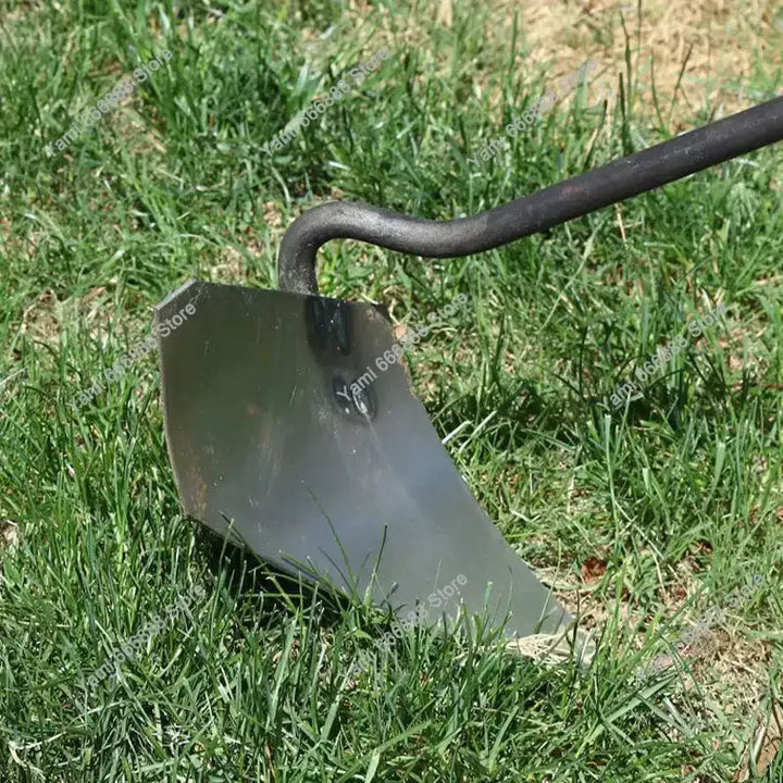 TerraForge tête de pioche en acier manganèse | 42 cm de prise incurvée | Résistant à la rouille & Extrêmement robuste | Pour le retournement du sol & l'élimination des mauvaises herbes