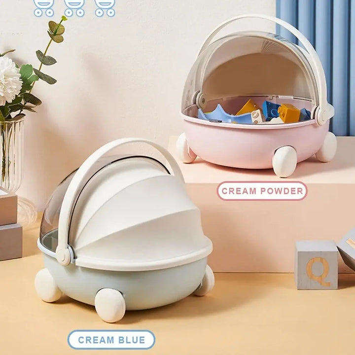 SweetNest Boîte de Rangement en Forme de Berceau – Boîte de Bureau et de Décoration Mignonne