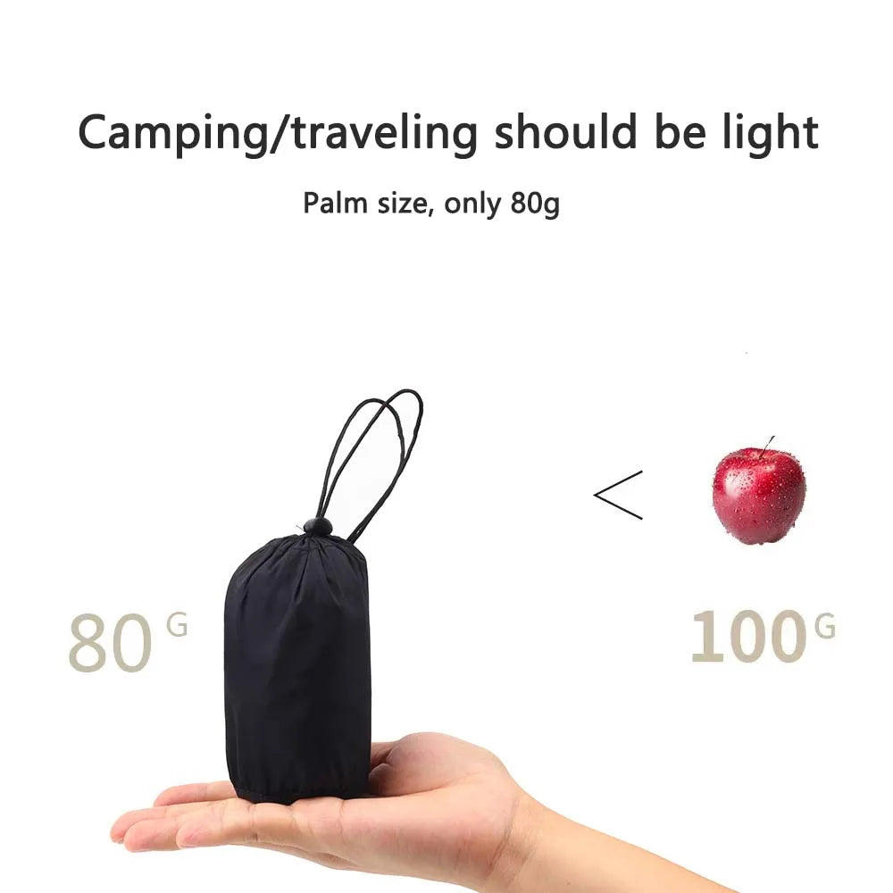 AirNest Coussin de Camping Gonflable | Compressible & Pliable | Support de Cou pour Camping, Randonnée & Voyage