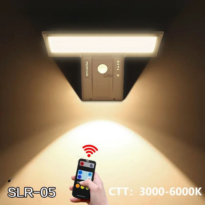 Solargo Lichtpro Lampe Solaire Murale Extérieure | Capteur de Mouvement & 4 Modes | 90 LEDs | Étanche & Extrêmement Lumineux