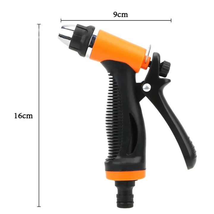 AquaForce | Pistolet de pulvérisation de jardin haute pression – Buse à jet d'eau réglable pour lavage de voiture et arrosage des plantes