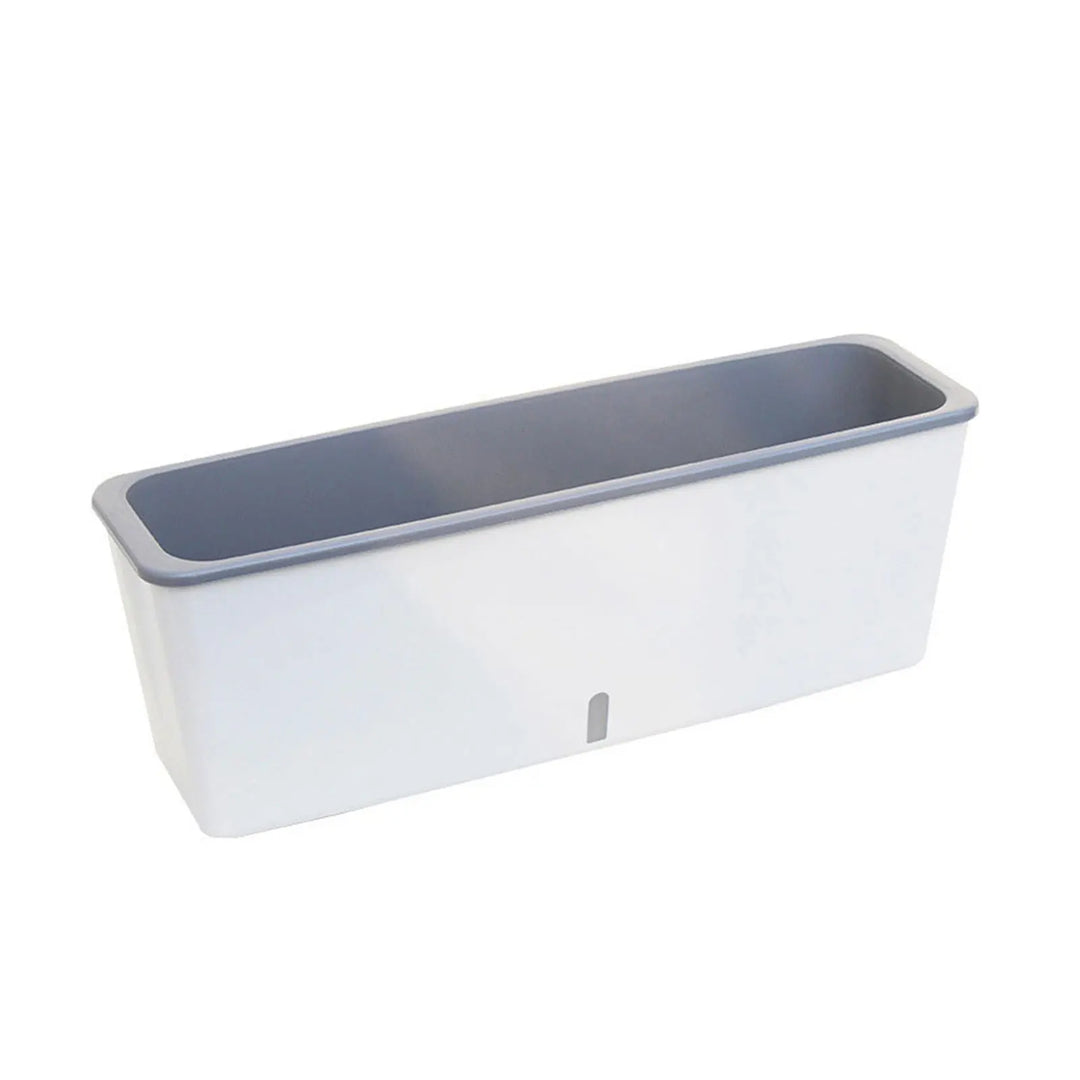 AquaBloom | Pot de fleurs auto-arrosant | Avec indicateur de niveau d'eau | 43,5 × 12 × 11 cm