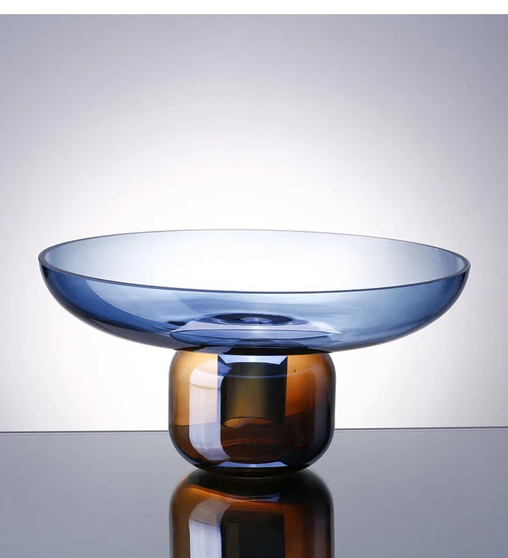 Aurelia | Vase en verre avec dégradé de couleurs | Amovible & Moderne | Pour fleurs coupées & fleurs artificielles
