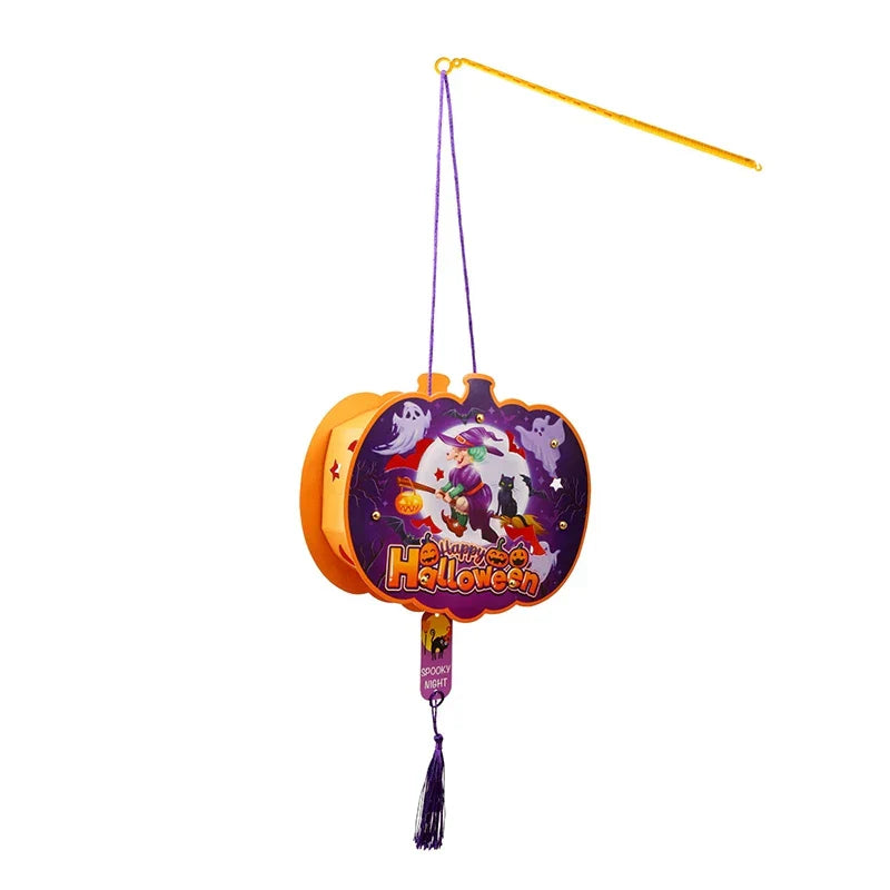 Lanterne Halloween PumpkinGlow | DIY Lanterne en Citrouille | Amusant pour les Enfants & Réutilisable | 5,6 × 12,6 cm