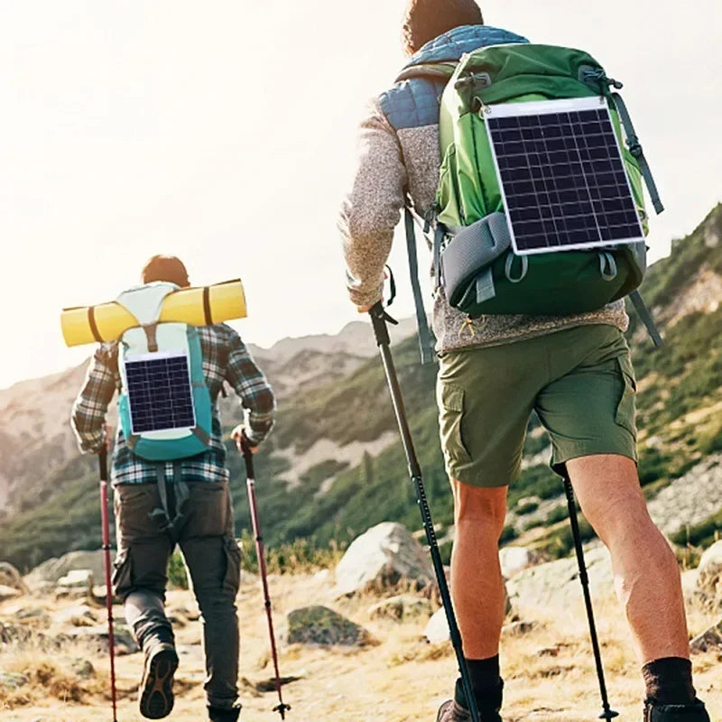 Panneau solaire portable SOLVION Charge 100W | 5V | Double USB | Étanche | Extérieur & Camping