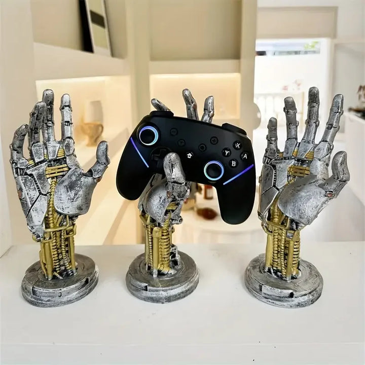 Support de manette Neonbyte | Support de manette de jeu | Design Cyberpunk | Imprimé en 3D | Décoration & rangement pour bureau